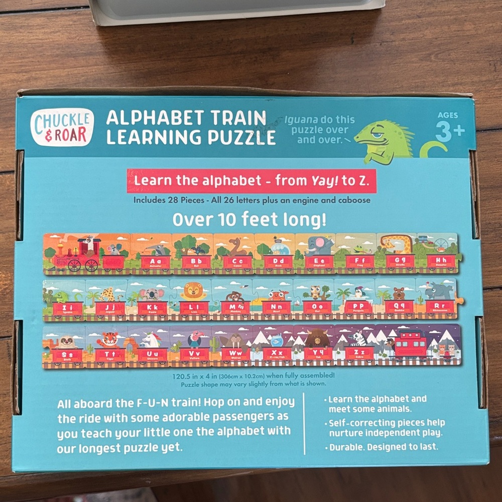 Alphabet Train Puzzle - Picture 3 of 4